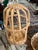 Rustic European Small Wicker Bird Cage Style Decorative Piece For Sale - Image 3 of 6