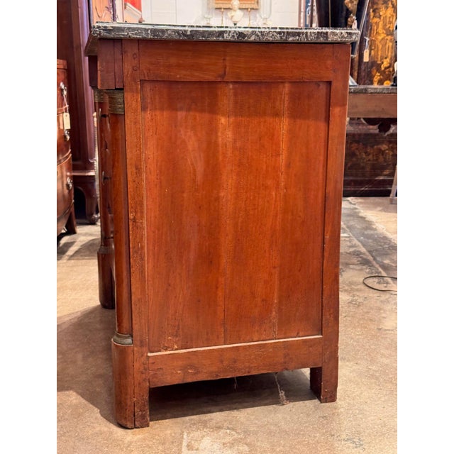 Wood 19th Century French Empire Chest For Sale - Image 7 of 11
