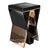 Metal "Maschera" Barstool With Bronze and Stainless Steel, Hand Crafted For Sale - Image 7 of 8