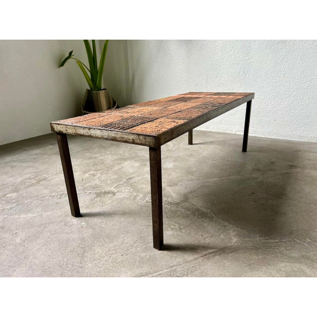 French Coffee Table from Vallauris, 1960 For Sale - Image 11 of 18