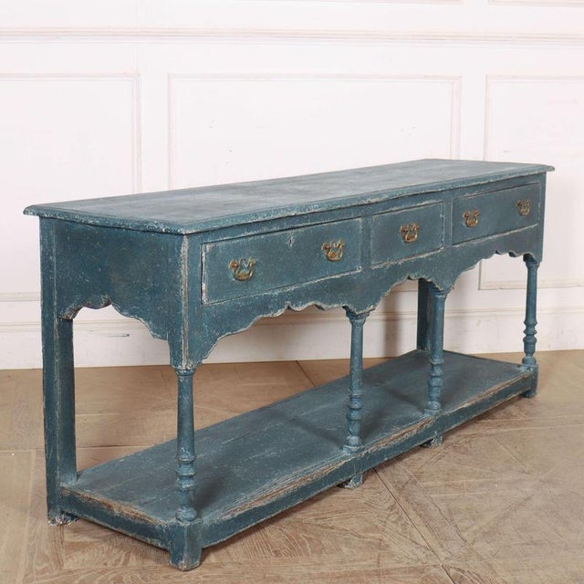 English Potboard Dresser Base For Sale - Image 9 of 15