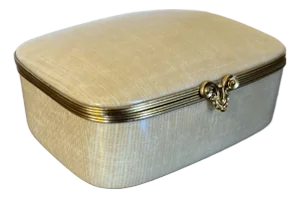 Chamart Limoges Porcelain Table Box France