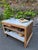 Antique French Patisserie Counter Kitchen Island with Marble Top, 1930 For Sale - Image 12 of 18