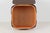 Wood Mid-Century Red Woven Picnic Basket With Lid and Handles For Sale - Image 7 of 17