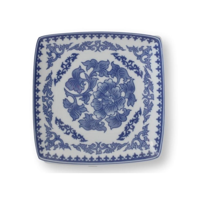 1990s Bombay Company Snack Plates, S/8 For Sale - Image 4 of 7