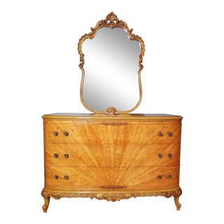 20th Century Antique French Louis XV Style Dresser/Commode For Sale