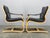 Leather Lounge Chairs attributed to Åke Fribytter for Nelo Kroken, 1960s, Set of 2 For Sale - Image 14 of 18