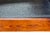 Wood Brown Black Geometric Pattern Square Block Legs Coffee Table For Sale - Image 7 of 10