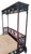 Wood Vintage White Furniture Chinoiserie Style Burl Wood & Lacquer Queen Size Platform Bed For Sale - Image 7 of 11