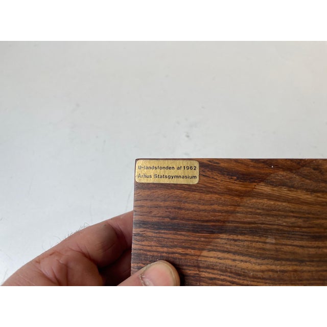 1960s Vintage Rosewood Trinket Jewelry Box, 1960s For Sale - Image 5 of 10