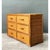 Vintage Six-Drawer Rattan Dresser For Sale - Image 9 of 12
