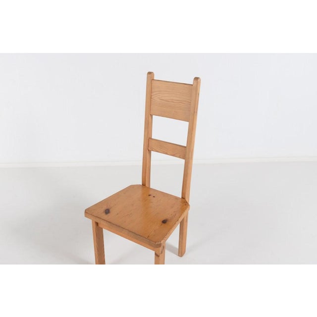 Wood Pine Chairs by Roland Wilhelmsson for Karl Andersson & Söner, Sweden, 1960s, Set of 6 For Sale - Image 7 of 16