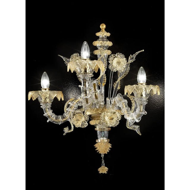 Glass Italian Murano Glass Ca Rezzonico by Simoeng for Simoeng For Sale - Image 7 of 9