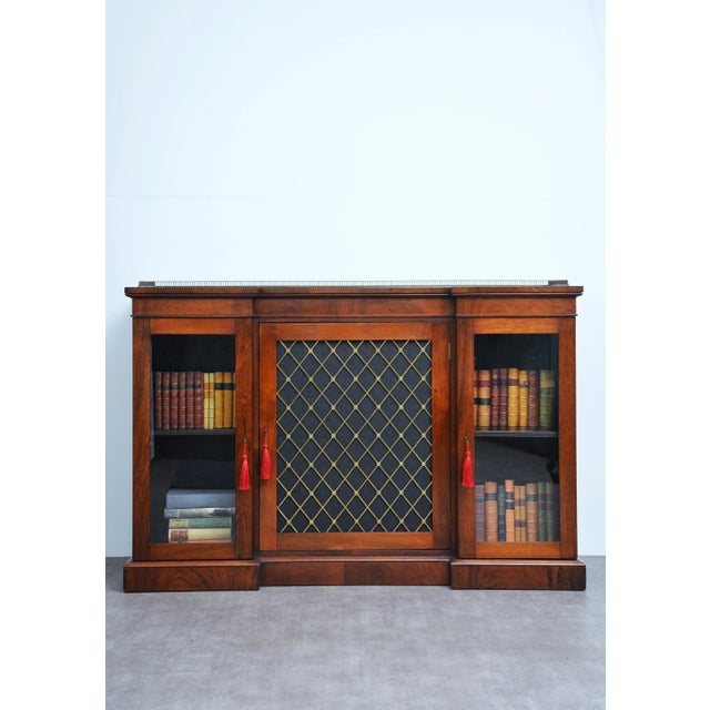 George IV Bookcase Cabinet, 1830 For Sale - Image 3 of 18