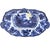 Antique W. Adams Fairy Villas Flow Blue Covered Serving Dish 13.5" For Sale - Image 12 of 15