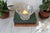 French Provincial Vintage Bolsius France Clear Crystal Glass Taper or Tealight Candle Holder For Sale - Image 3 of 8