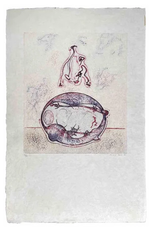 Max Ernst, Après Moi le XXème Siècle, Lithograph, 1971