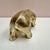 Vintage Solid Brass Bear Statue For Sale - Image 4 of 8