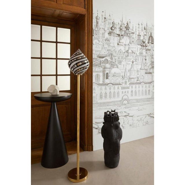 Spirale Colorful Balloon Brass Glass Floor Lamp 150 by Magic Circus Editions For Sale - Image 6 of 15