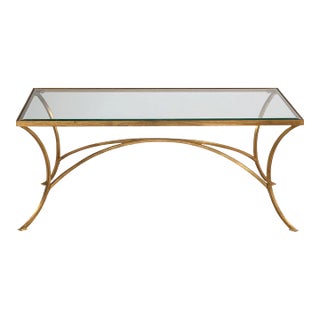Elegant Glam Cocktail Table For Sale
