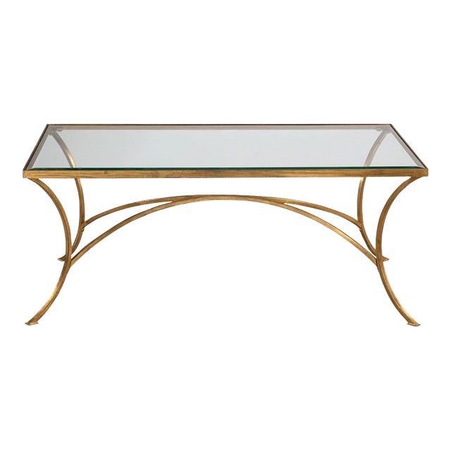 Elegant Glam Cocktail Table For Sale