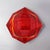 Flavio Poli Vintage Red and Yellow Ashtray by Flavio Poli for Seguso, 1960s For Sale - Image 4 of 7