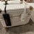 White Gianni Versace Couture White Leather and Brass Luxury Beauty Case For Sale - Image 8 of 12