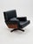 Swivel Model 401 Armchair in Rosewood by Menilio Taro for Cinova, 1960s For Sale - Image 3 of 13