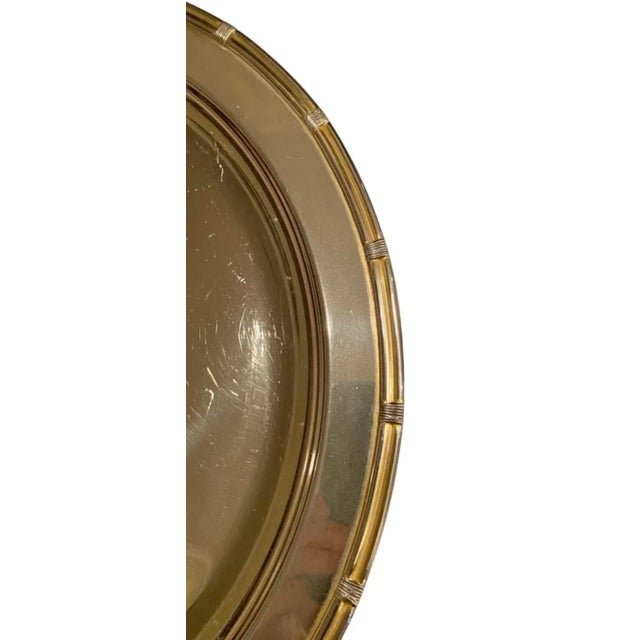 Mid 20th Century Vintage Gucci Silverplate Bar Cocktail Serving Tray Italy For Sale - Image 5 of 11