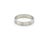Mid 20th Century Mid 20th Century Cartier Mini Love 18k White Gold 3.6mm Band Ring, Size 6 For Sale - Image 5 of 5