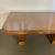 Art Deco Walnut Burr Desk with Glass Top, 1930s For Sale - Image 3 of 10