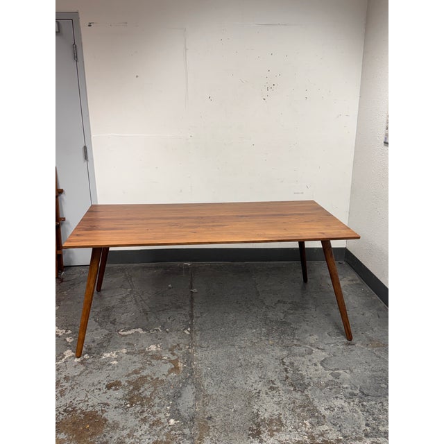 Article Seno Extendable Dining Table, Walnut For Sale - Image 4 of 12