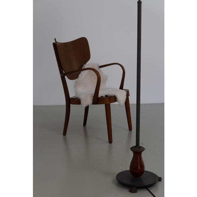 Danish Modern Armchair Model 2280 by Magnus Stephensen for Fritz Hansen, 1940s For Sale - Image 15 of 18