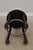 Set of 4 White Leather Revolving Seat Bar Stools For Sale - Image 17 of 17