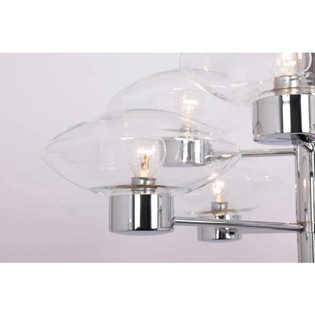 Mid-Century Modern Mid-Century Orbital Pendant Lamp attributed to Kaiser Idell / Kaiser Leuchten, Germany, 1970s For Sale - Image 3 of 13