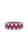 Early 21st Century Natural 18k Gold Ruby Halo Ring With 0.39ct Diamonds, Size 6 For Sale - Image 5 of 6