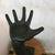 1990s Arm & Hand Sculpture Male Anatomic Statue Black Iron Postmodern Metal Art 27" For Sale - Image 11 of 17