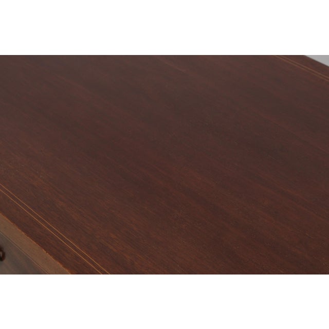 Antique 18th Century George III Mahogany Inlaid Sideboard Server For Sale - Image 14 of 18