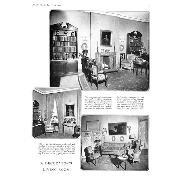 "House & Garden's Books of Color Schemes" 1929 Wright, Richardson [Edited By] For Sale - Image 11 of 12