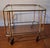 Faux Bamboo Serving Bar Cart attributed to Maison Jansen, France, 1960s For Sale - Image 6 of 10