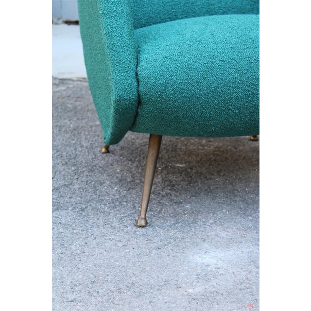 Armchairs by Aldo Morbelli for Isa Bergamo, Italy, 1950s, Set of 2 For Sale - Image 10 of 16