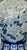 Mid Century Chinese Blue and White Hand Painted Floral Porcelain Table Lamp on Ming Style Rosewood Stand For Sale In Tampa - Image 6 of 13