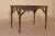 19th century unusual English dairy skimming table with zinc top and original brass drain plug. The table was used to skim...