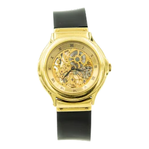 Limited Edition Hublot Unisex MDM Skeleton 18k Yellow Gold Watch Ref. 1512.3
