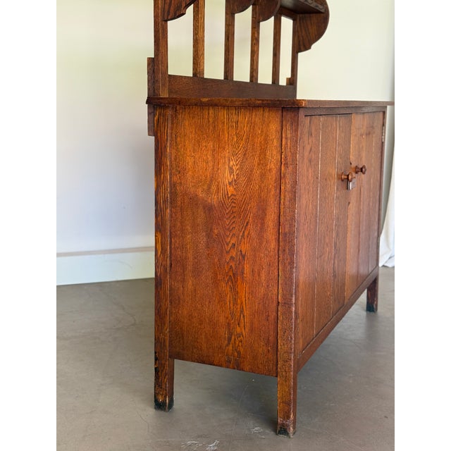 Antique Sideboard, Dresser Attributed to Ambrose Heal For Sale - Image 4 of 12