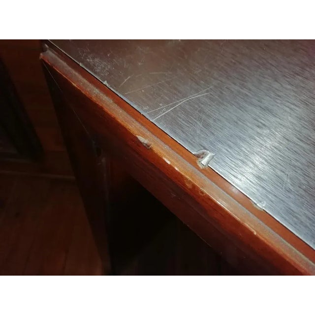 Petineuse Mirror with Console with 8 Lights, Italy, 1950s, Set of 2 For Sale - Image 14 of 16