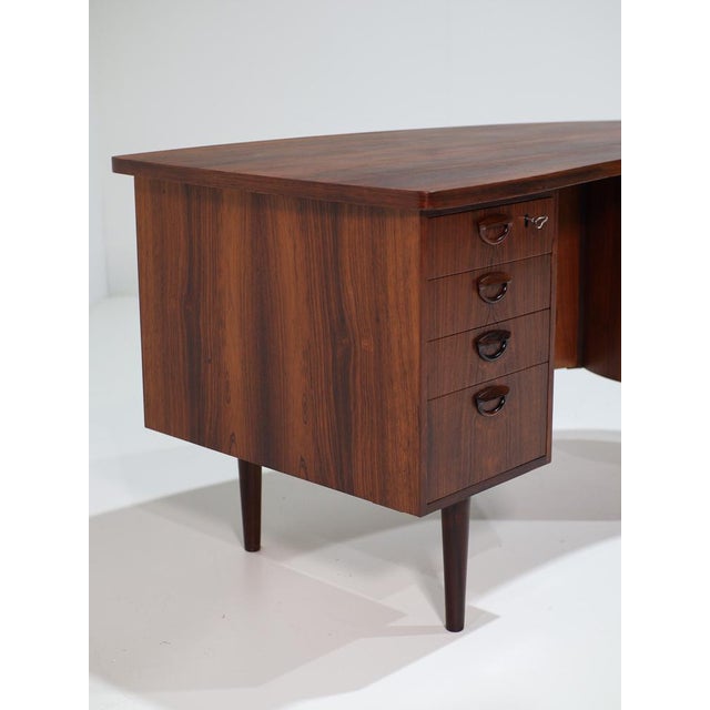 Model 54 Kidney Desk from Feldballes Møbelfabrik, Denmark, 1960s For Sale - Image 15 of 18