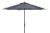 Resistant 9 Ft Auto Tilt Crank Umbrella in Grey For Sale