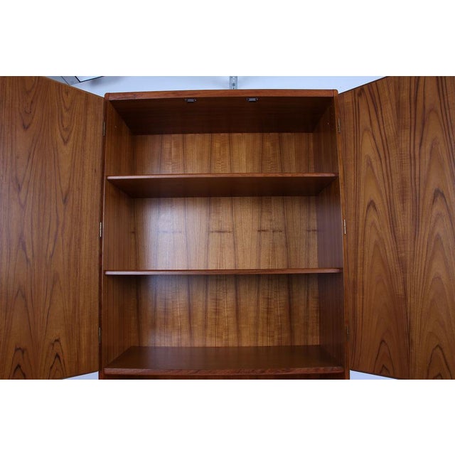 1980s Danish Cabinet in Teak, 1970s For Sale - Image 5 of 8