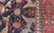 Textile Large Persian Bidjar Rug With Navy Field and Red Border Floral Design For Sale - Image 7 of 16